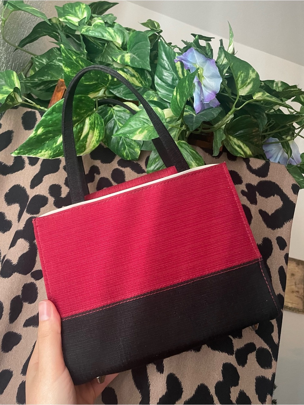 Color Block Handbag
